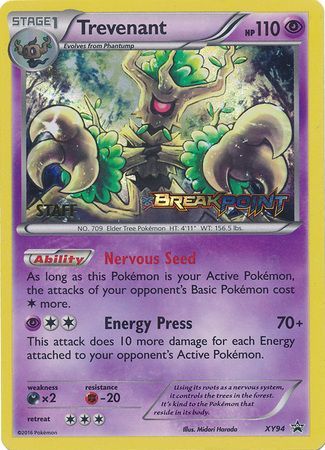 Trevenant (XY94) (Staff) [XY: Black Star Promos] | Odin's Place