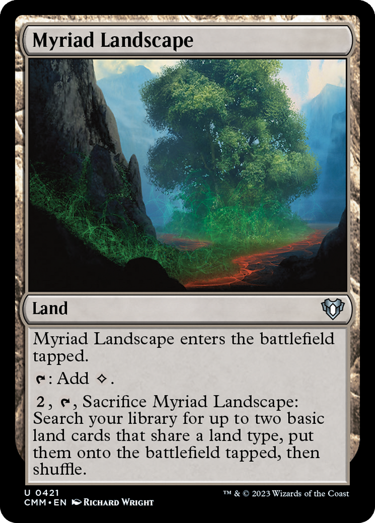 Myriad Landscape [Commander Masters] | Odin's Place