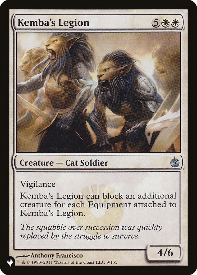 Kemba's Legion [The List] | Odin's Place