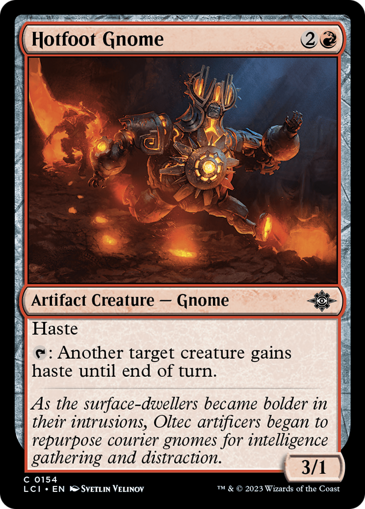 Hotfoot Gnome [The Lost Caverns of Ixalan] | Odin's Place