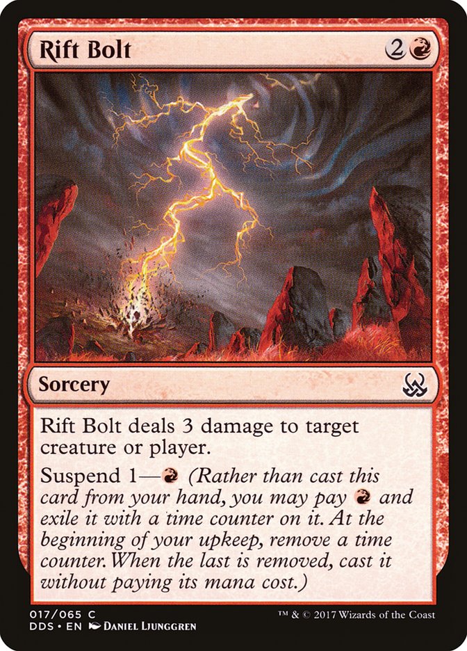 Rift Bolt (17) [Duel Decks: Mind vs. Might] | Odin's Place
