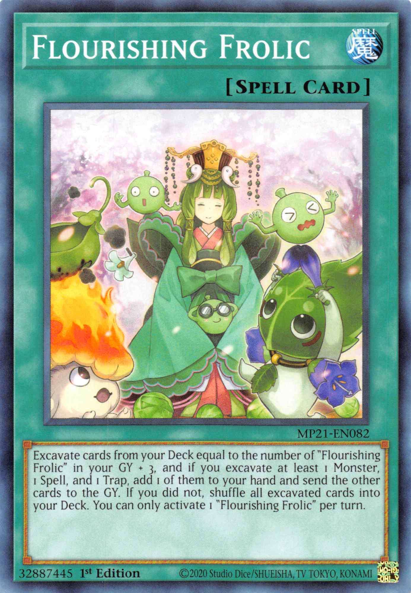 Flourishing Frolic [MP21-EN082] Common | Odin's Place
