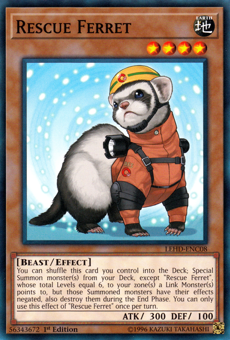 Rescue Ferret [LEHD-ENC08] Common | Odin's Place