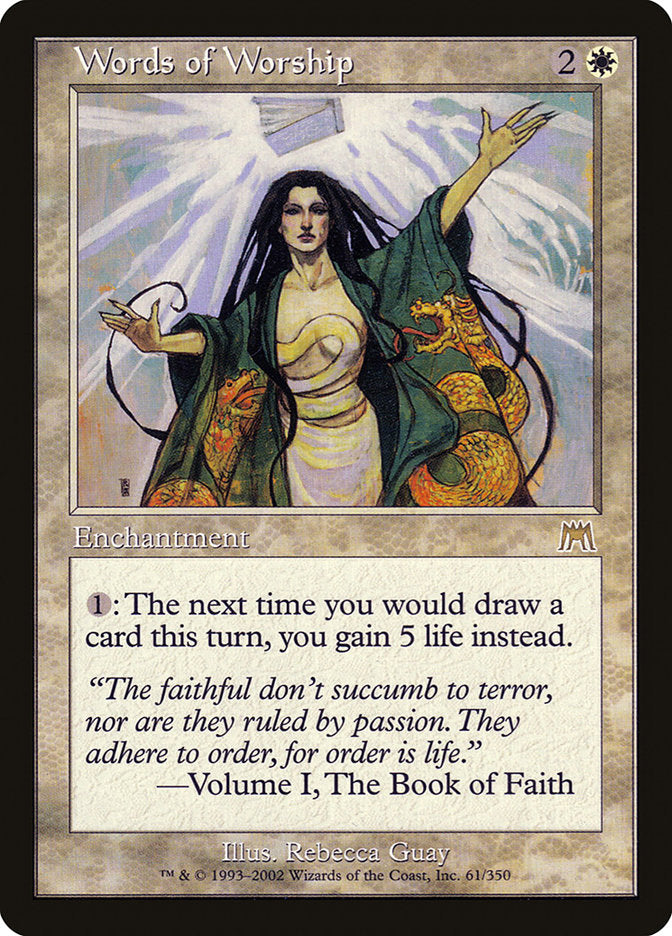 Words of Worship (61) [Onslaught] | Odin's Place