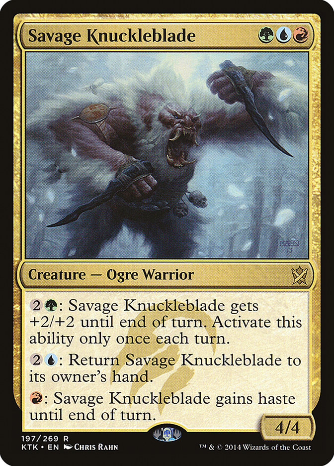 Savage Knuckleblade (197) [Khans of Tarkir] | Odin's Place