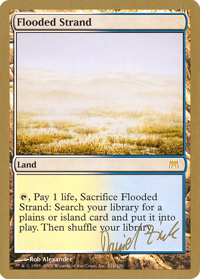 Flooded Strand (Daniel Zink) [World Championship Decks 2003] | Odin's Place