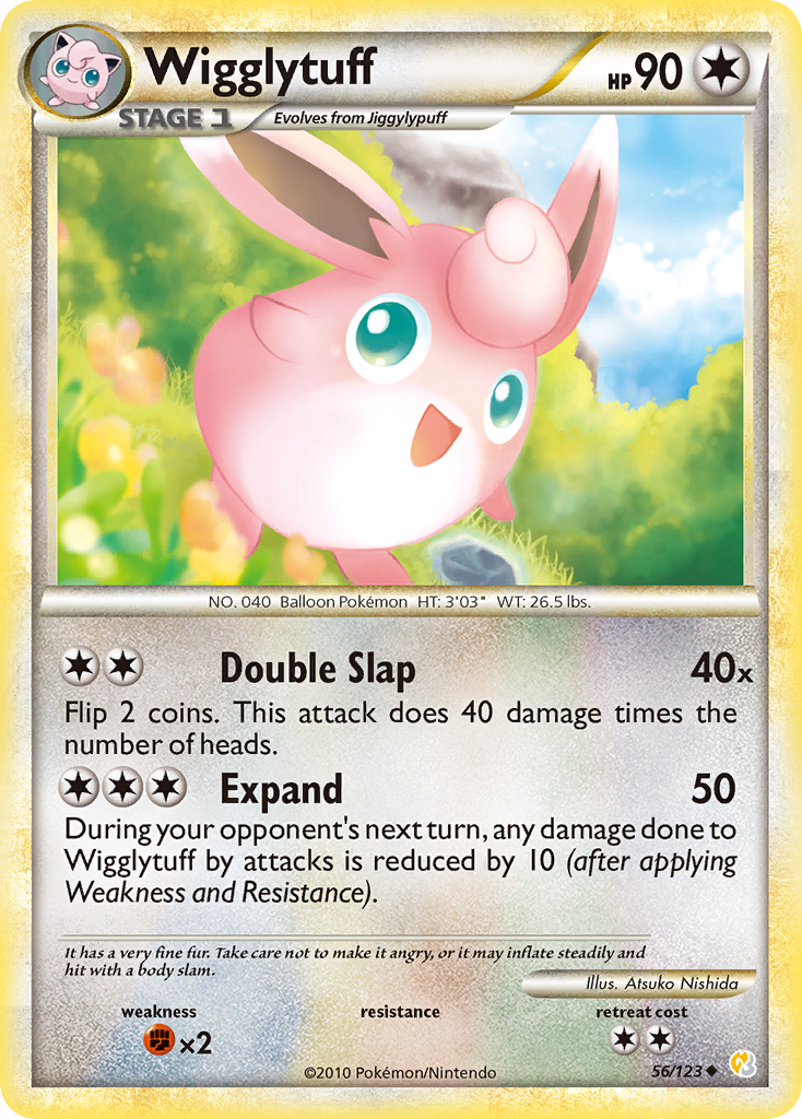 Wigglytuff (56/123) [HeartGold & SoulSilver: Base Set] | Odin's Place