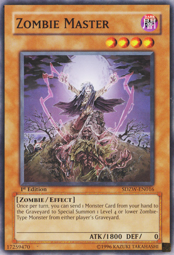 Zombie Master [SDZW-EN016] Common | Odin's Place