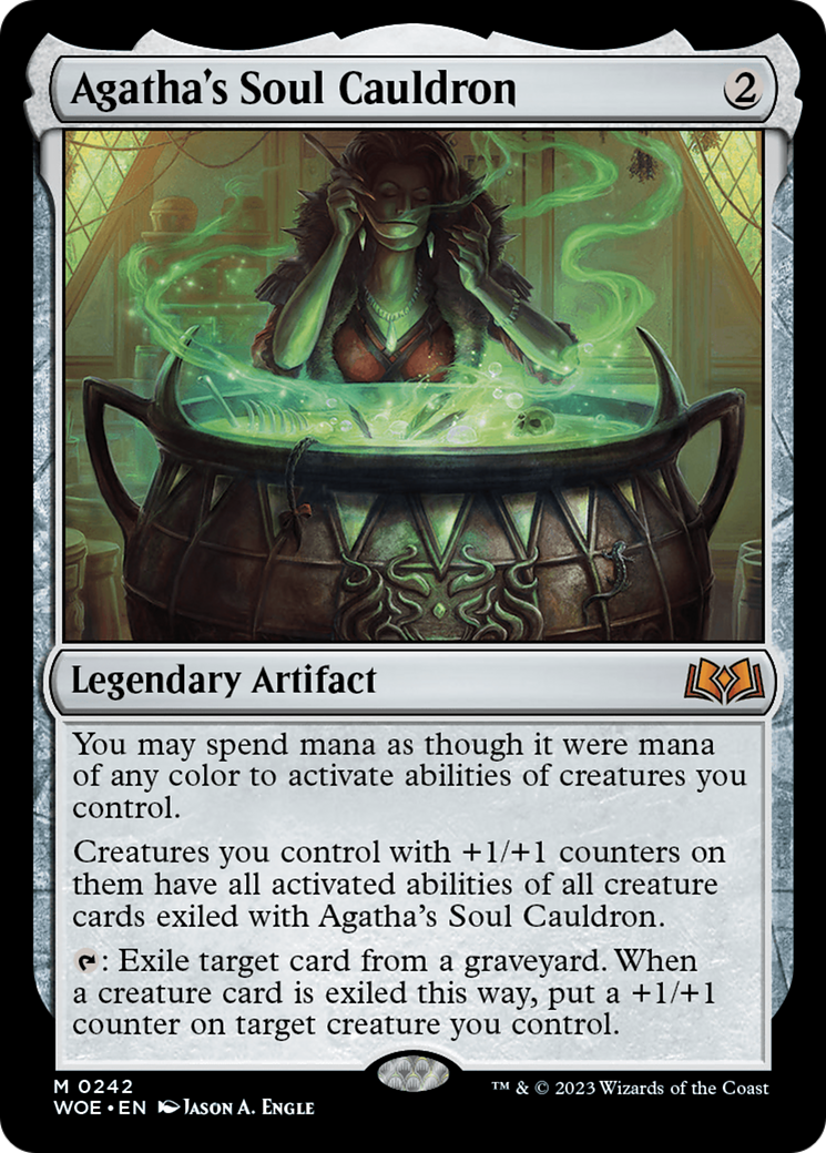 Agatha's Soul Cauldron [Wilds of Eldraine] | Odin's Place