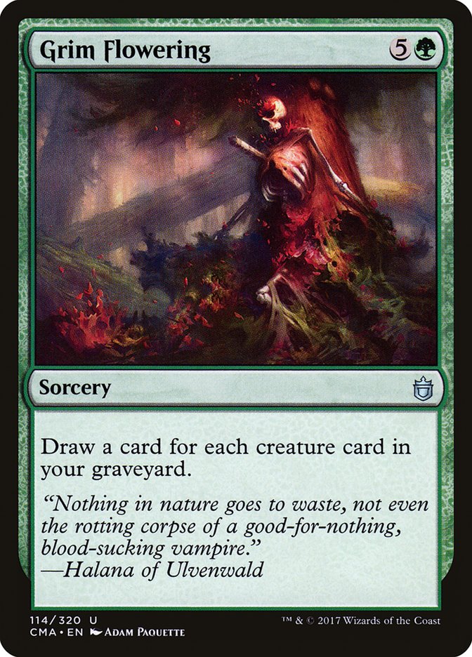 Grim Flowering (114) [Commander Anthology] | Odin's Place
