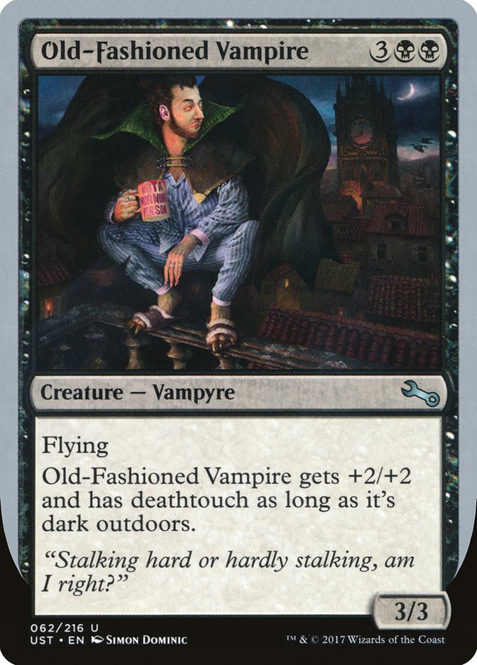 Old-Fashioned Vampire (62) [Unstable] | Odin's Place