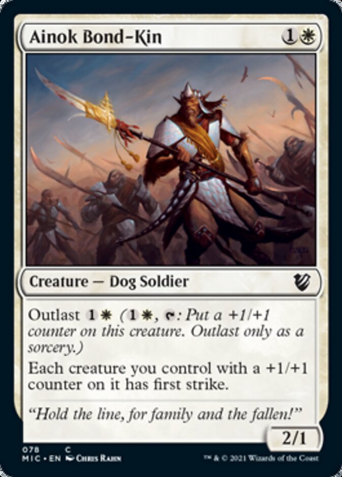 Ainok Bond-Kin [Innistrad: Midnight Hunt Commander] | Odin's Place
