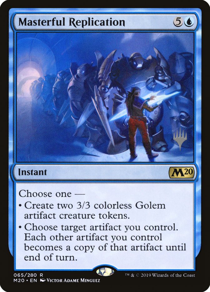 Masterful Replication (Promo Pack) [Core Set 2020 Promos] | Odin's Place