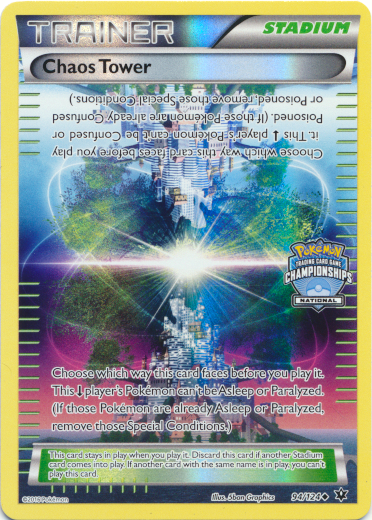 Chaos Tower (94/124) (National Championship Promo) [XY: Fates Collide] | Odin's Place