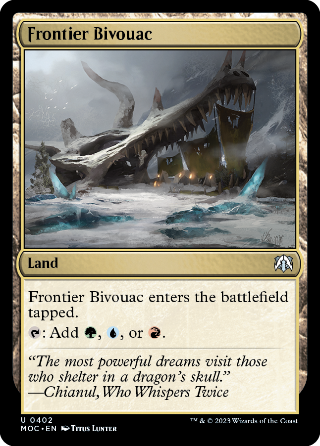 Frontier Bivouac [March of the Machine Commander] | Odin's Place