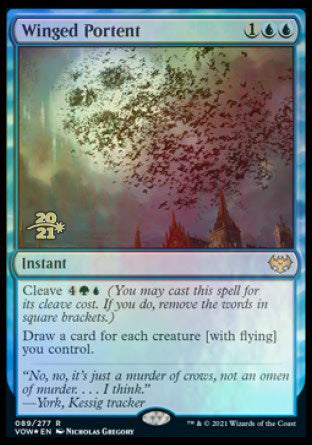 Winged Portent [Innistrad: Crimson Vow Prerelease Promos] | Odin's Place