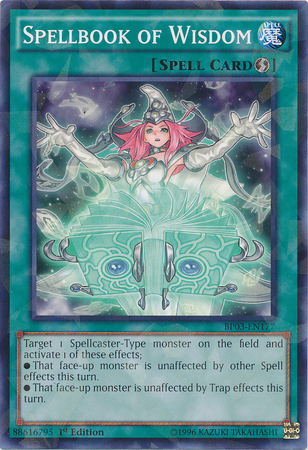 Spellbook of Wisdom [BP03-EN177] Shatterfoil Rare | Odin's Place