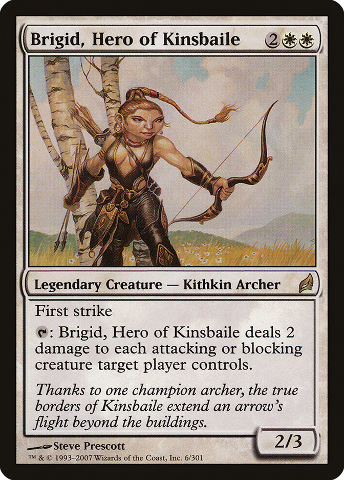 Brigid, Hero of Kinsbaile (6) [Lorwyn] | Odin's Place