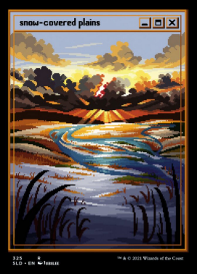 Snow-Covered Plains (325) [Secret Lair Drop Series] | Odin's Place