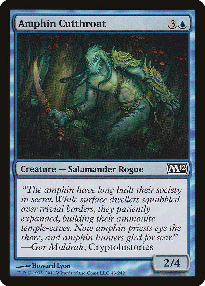 Amphin Cutthroat (43) [Magic 2012] | Odin's Place