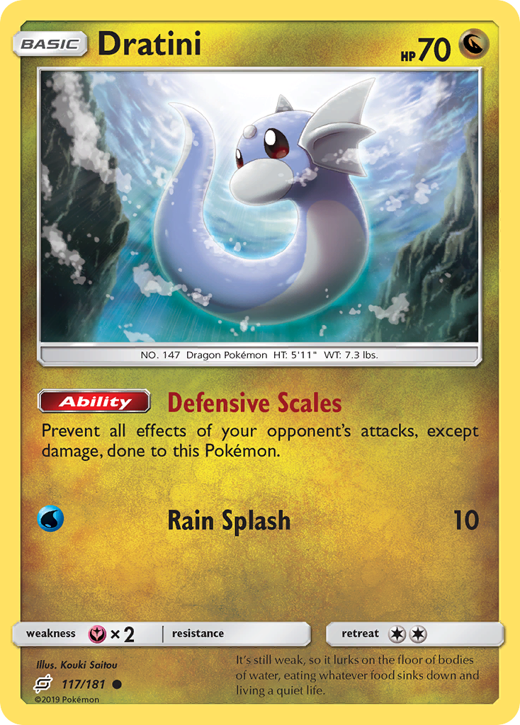 Dratini (117/181) [Sun & Moon: Team Up] | Odin's Place