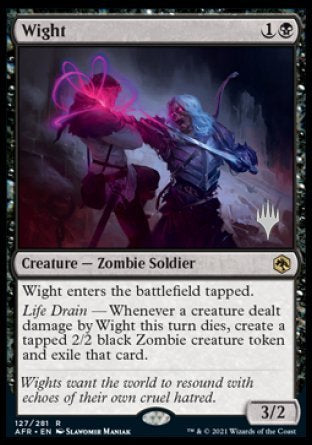 Wight (Promo Pack) [Dungeons & Dragons: Adventures in the Forgotten Realms Promos] | Odin's Place