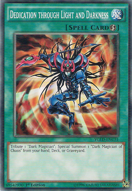 Dedication through Light and Darkness [YGLD-ENC31] Common | Odin's Place