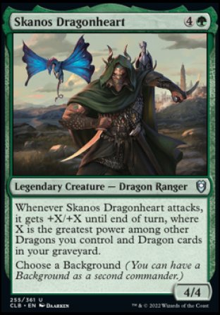 Skanos Dragonheart [Commander Legends: Battle for Baldur's Gate] | Odin's Place