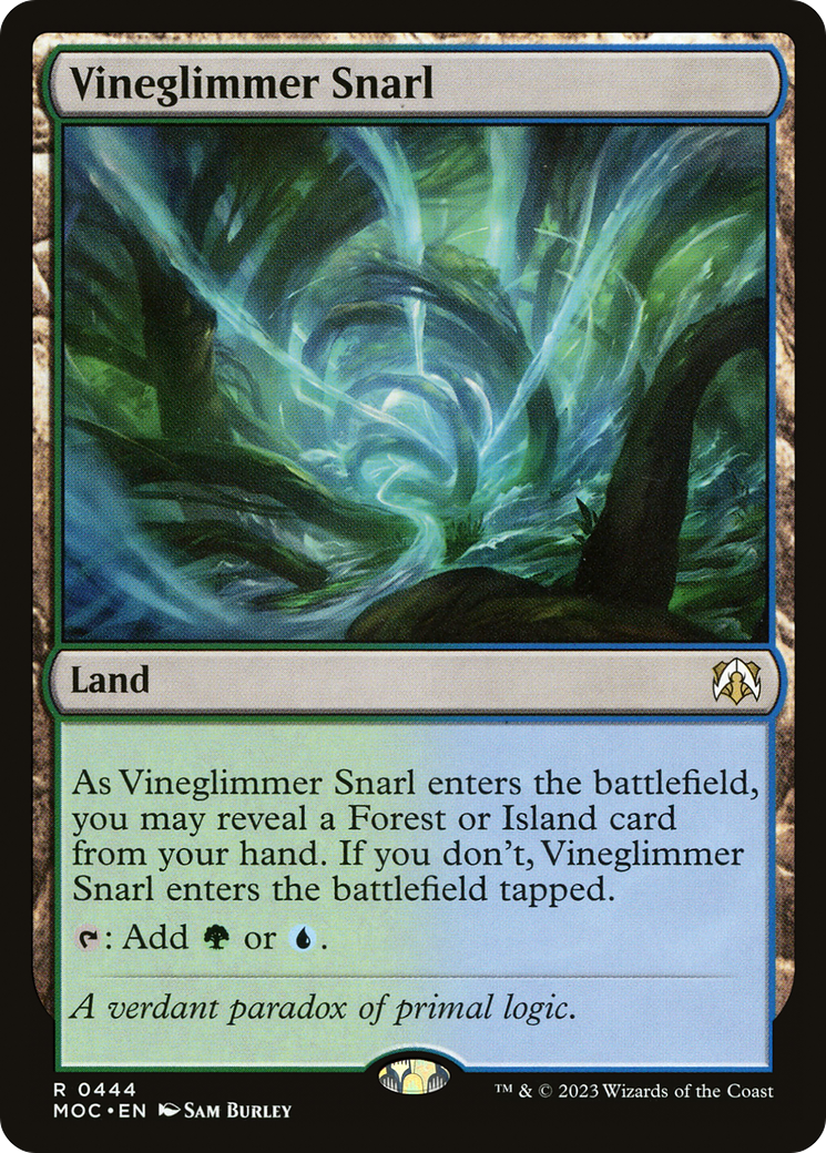 Vineglimmer Snarl [March of the Machine Commander] | Odin's Place