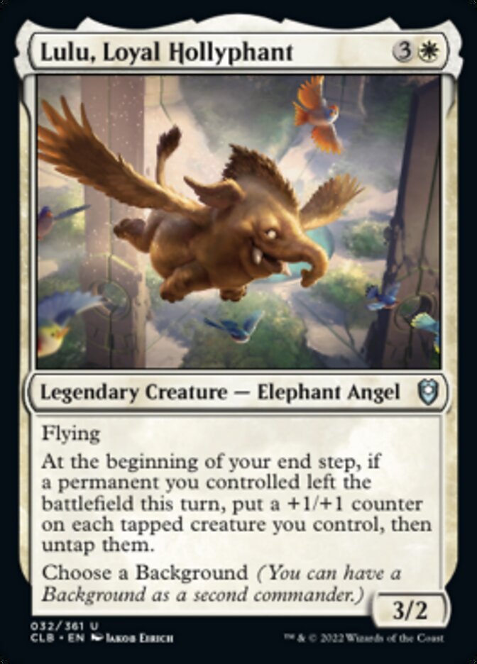Lulu, Loyal Hollyphant [Commander Legends: Battle for Baldur's Gate] | Odin's Place