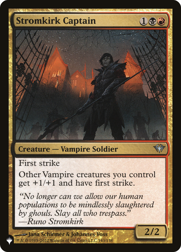 Stromkirk Captain [The List] | Odin's Place