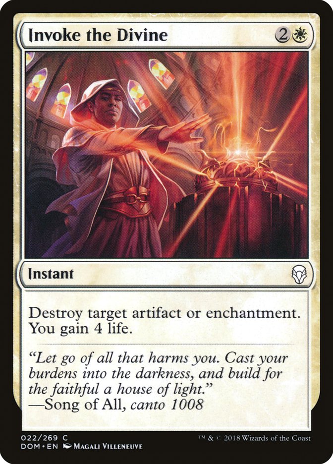 Invoke the Divine (22) [Dominaria] | Odin's Place