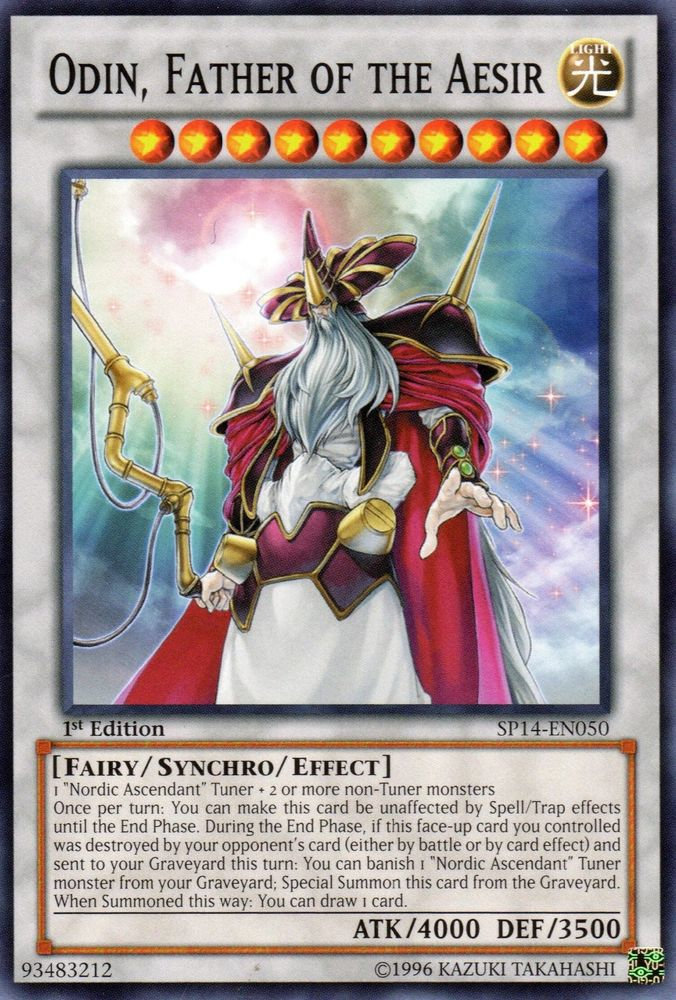 Odin, Father of the Aesir [SP14-EN050] Common | Odin's Place