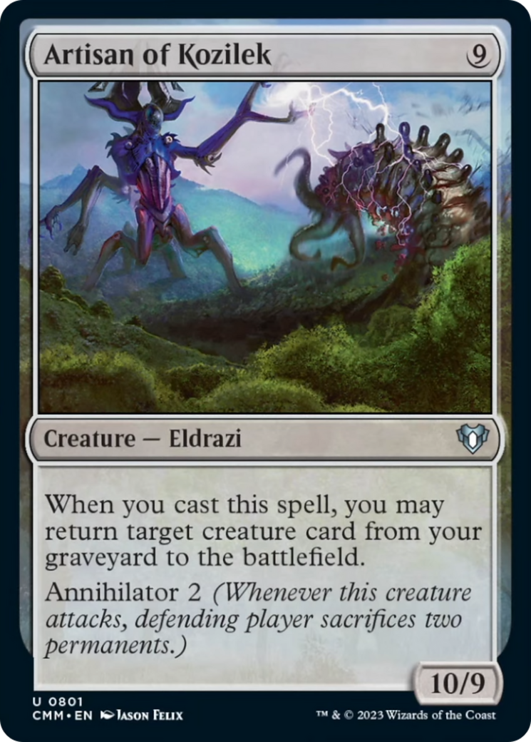 Artisan of Kozilek [Commander Masters] | Odin's Place