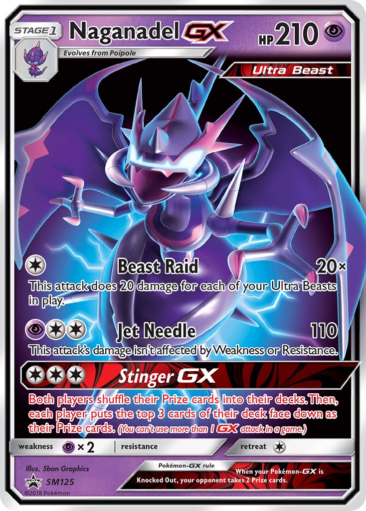 Naganadel GX (SM125) [Sun & Moon: Black Star Promos] | Odin's Place