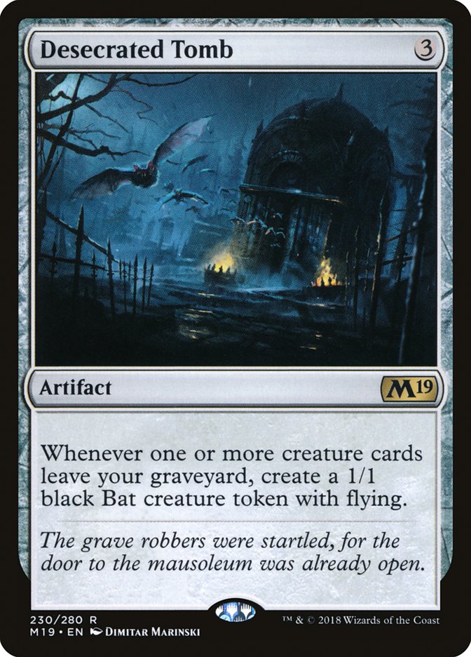 Desecrated Tomb (230) [Core Set 2019] | Odin's Place
