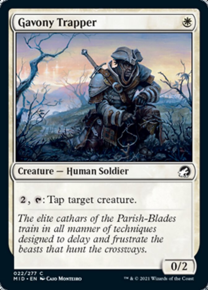 Gavony Trapper [Innistrad: Midnight Hunt] | Odin's Place