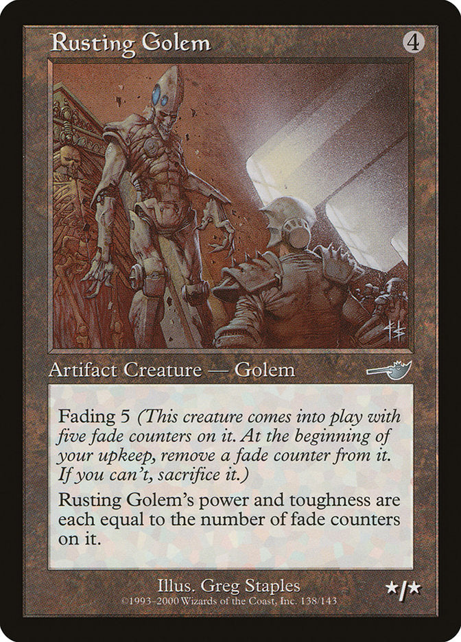 Rusting Golem (138) [Nemesis] | Odin's Place
