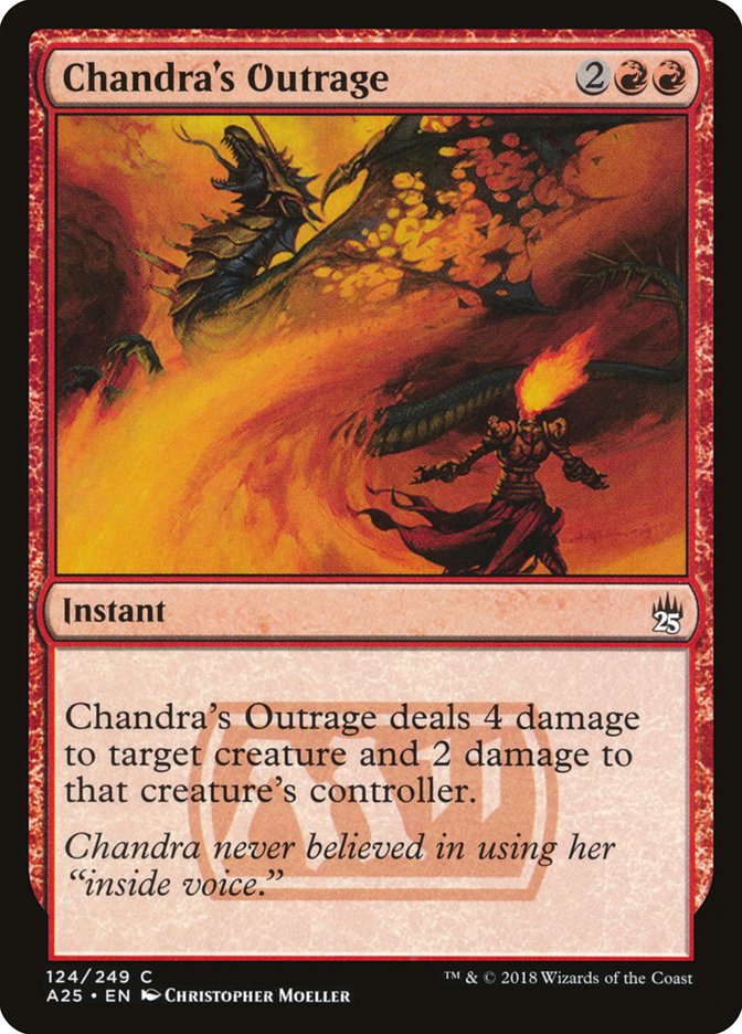 Chandra's Outrage (124) [Masters 25] | Odin's Place