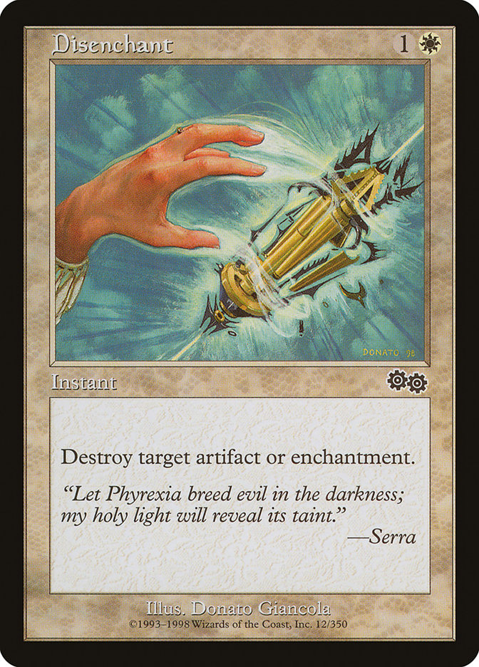 Disenchant (12) [Urza's Saga] | Odin's Place