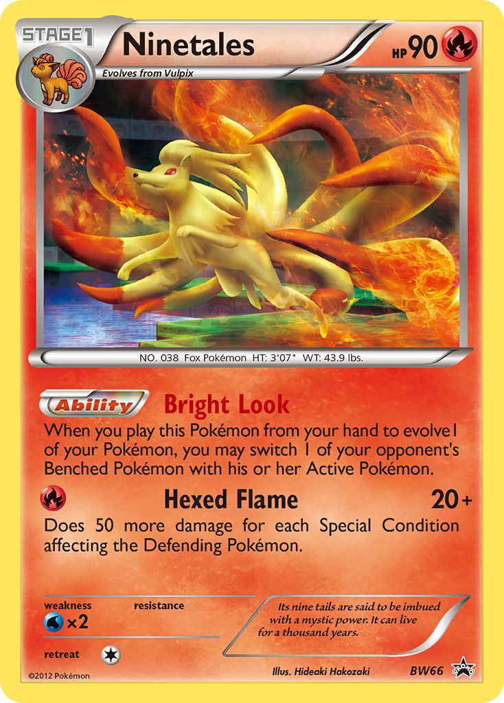 Ninetales (BW66) [Black & White: Black Star Promos] | Odin's Place