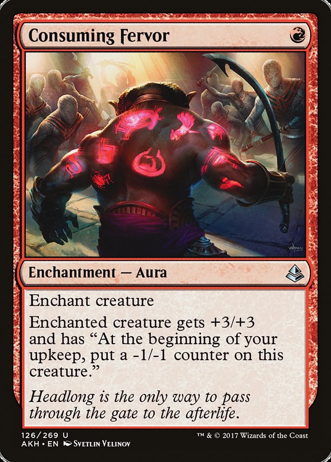 Consuming Fervor (126) [Amonkhet] | Odin's Place