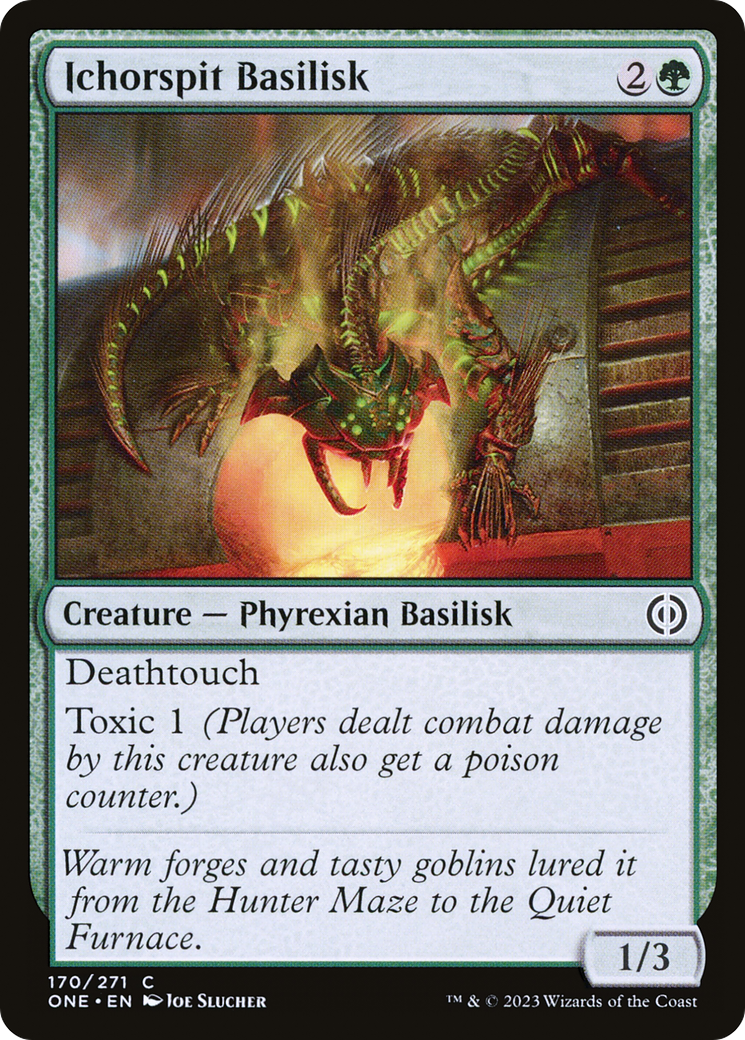 Ichorspit Basilisk [Phyrexia: All Will Be One] | Odin's Place