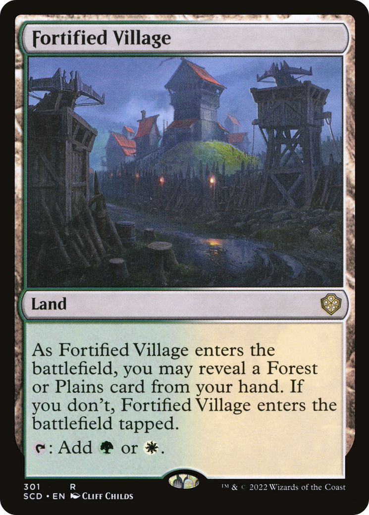 Fortified Village [Starter Commander Decks] | Odin's Place