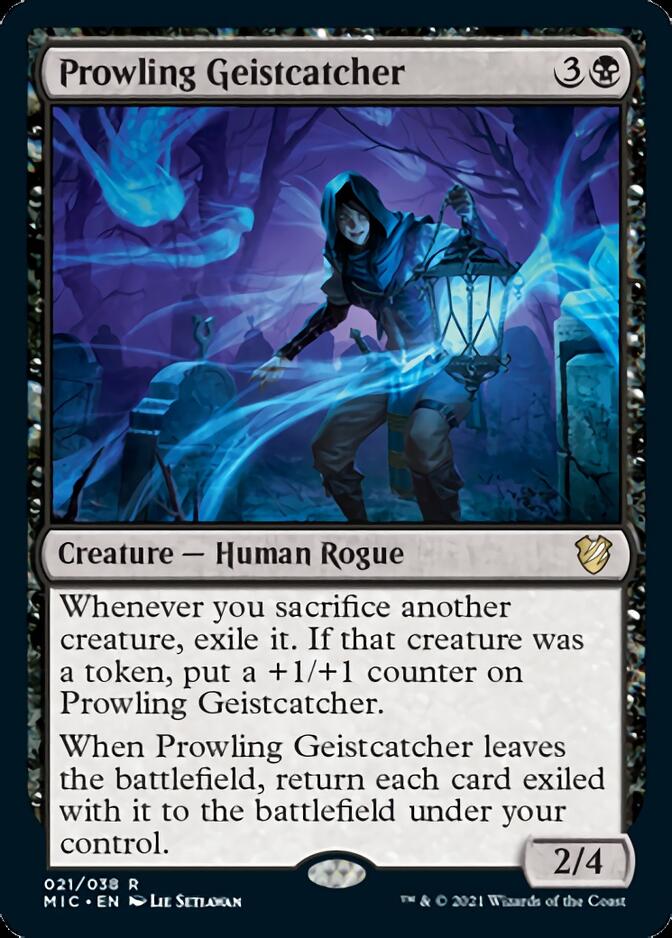 Prowling Geistcatcher [Innistrad: Midnight Hunt Commander] | Odin's Place