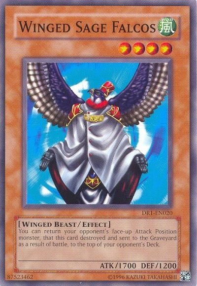 Winged Sage Falcos [DR1-EN020] Common | Odin's Place