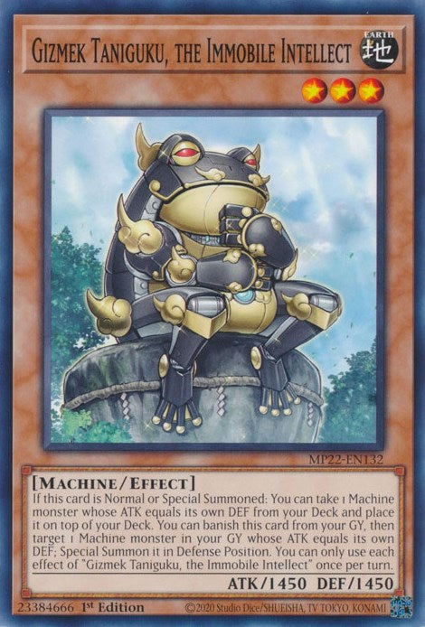 Gizmek Taniguku, the Immobile Intellect [MP22-EN132] Common | Odin's Place