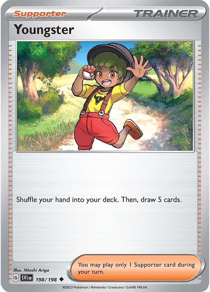 Youngster (198/198) [Scarlet & Violet: Base Set] | Odin's Place
