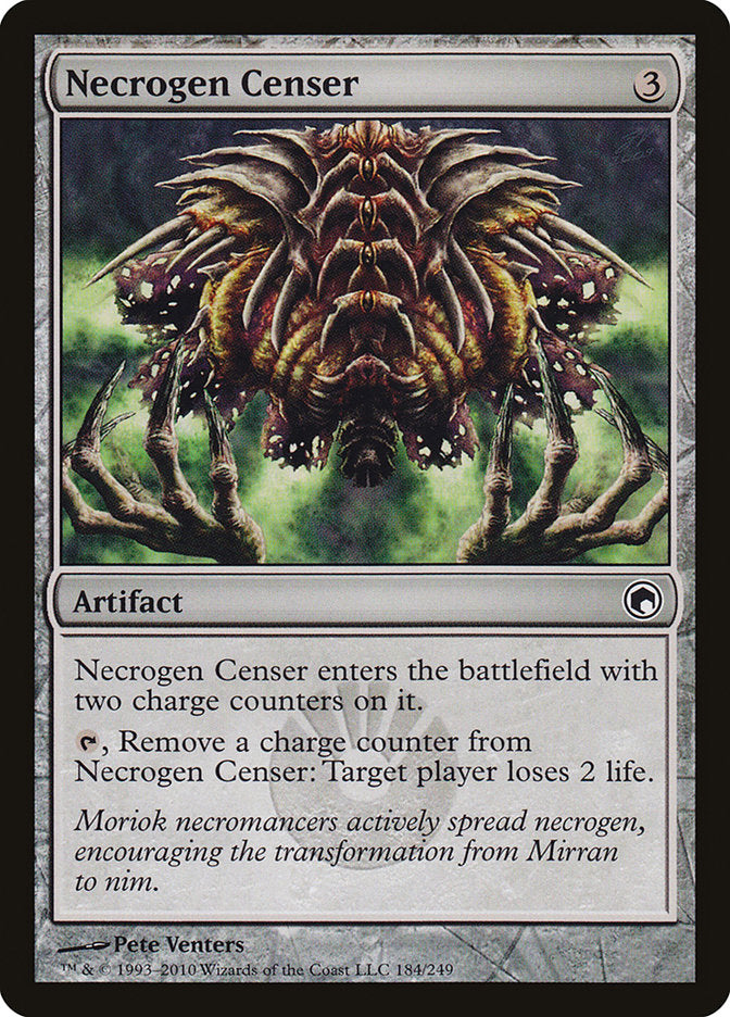 Necrogen Censer (184) [Scars of Mirrodin] | Odin's Place