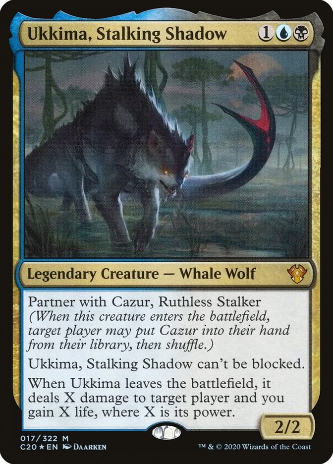 Ukkima, Stalking Shadow [Commander 2020] | Odin's Place
